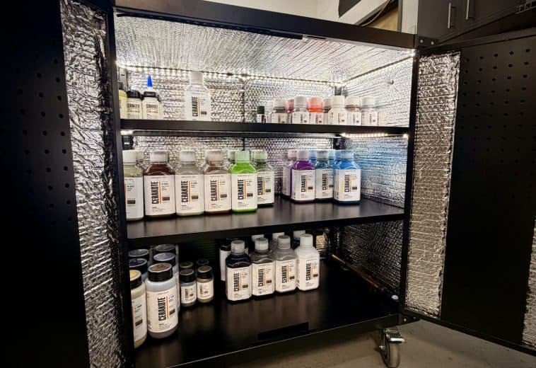 Building a Climate-Controlled Rolling Cabinet for Cerakote Storage